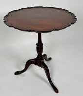 CHIPPENDALE TILT-TOP TABLE EAR