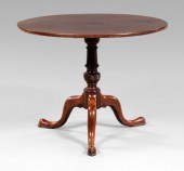 Chippendale tilt-top tea table