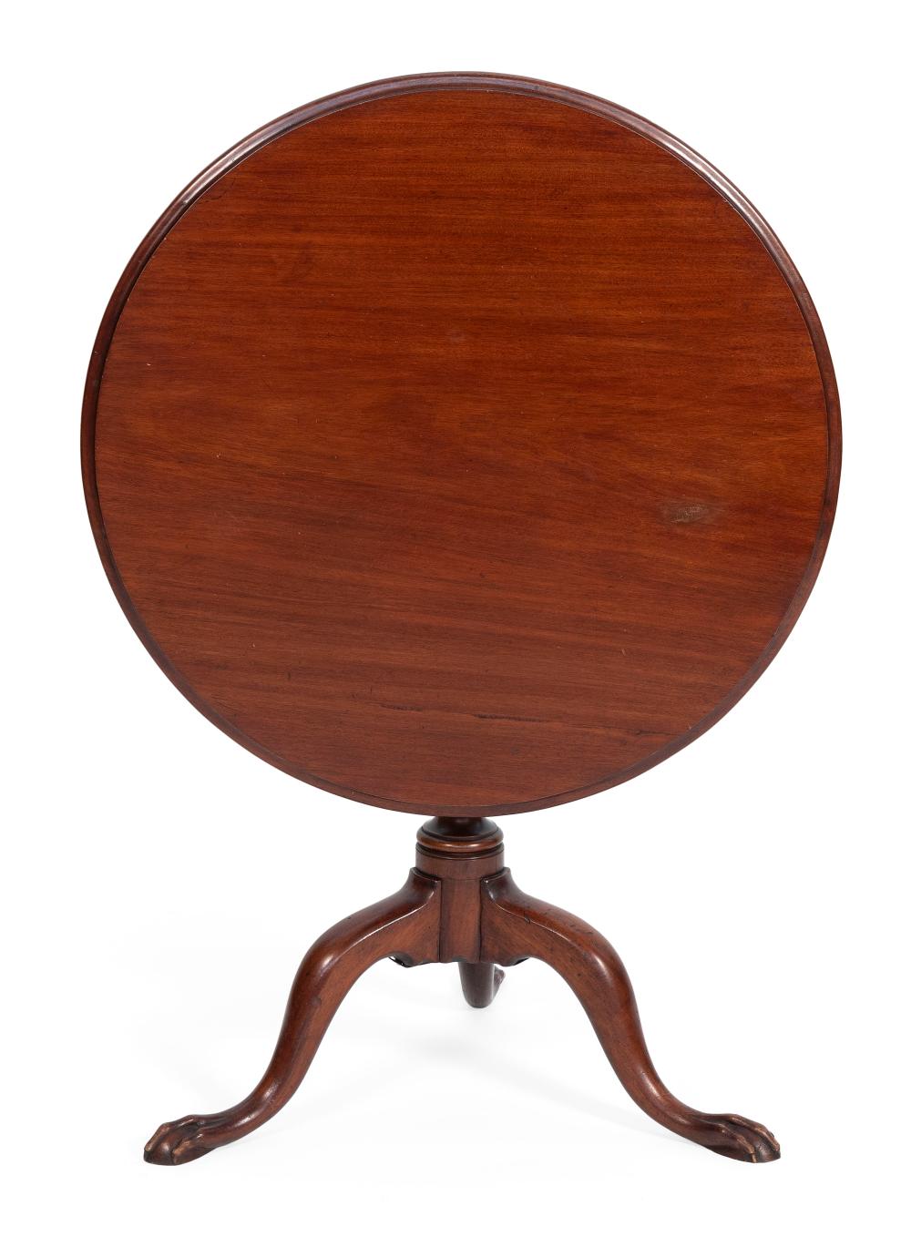 CHIPPENDALE TILT-TOP TEA TABLE