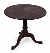 CHIPPENDALE TILT-TOP TEA TABLE