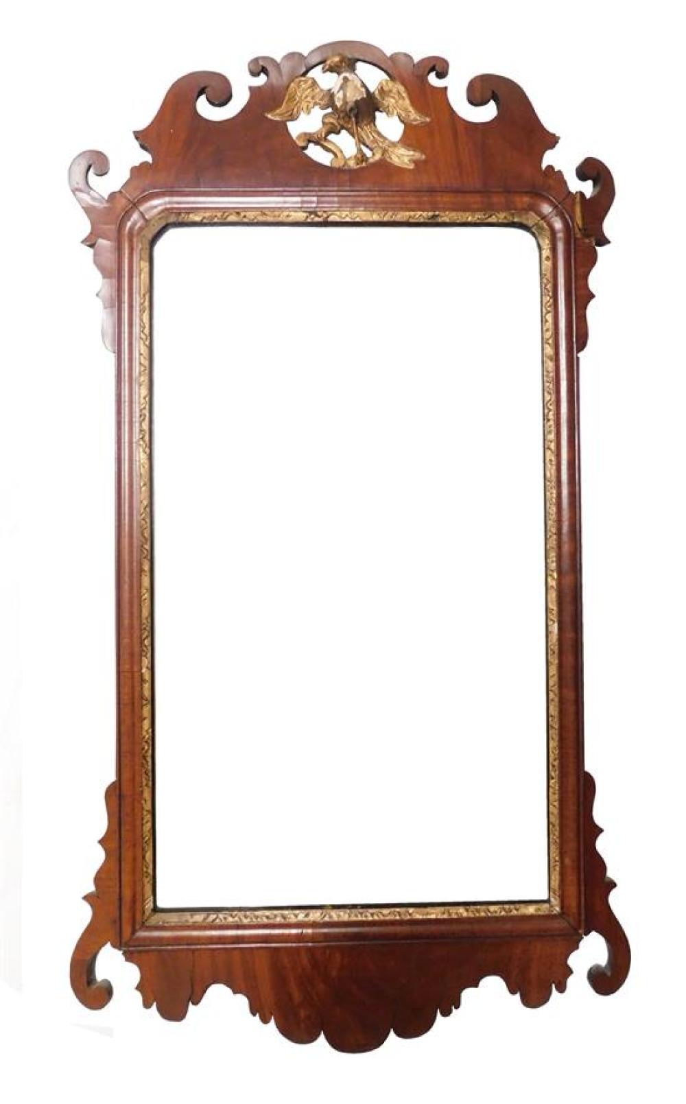 CHIPPENDALE WALL MIRROR,
