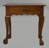 CHIPPENDALE WALNUT AND RED PIN