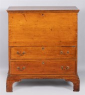 CHIPPENDALE WALNUT MULE CHEST,