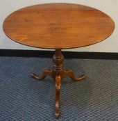 CHIPPENDALE WALNUT TILT-TOP BI