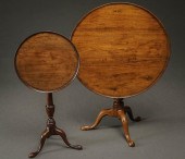CHIPPENDALE WALNUT TIP-TOP TRI