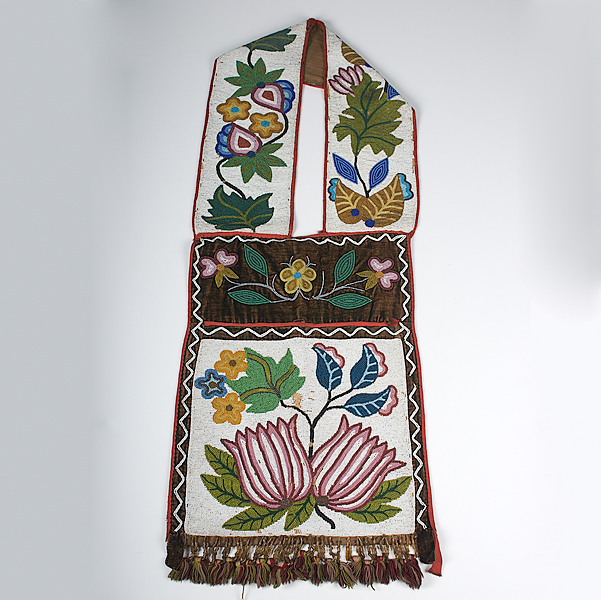 Chippewa Beaded Bandolier Bag