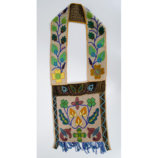 Chippewa Beaded Bandolier Bag