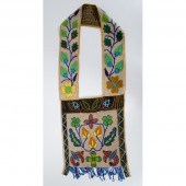 Chippewa Beaded Bandolier Bag