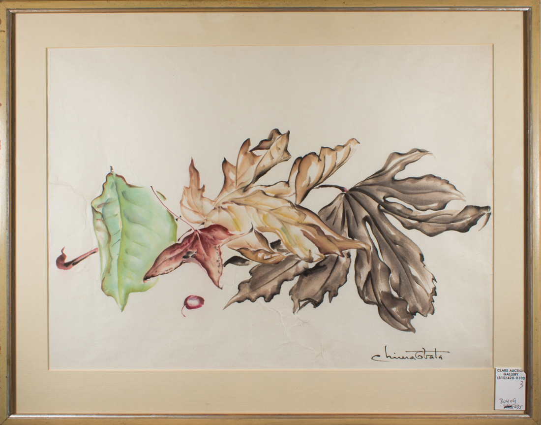 CHIURA OBATA - LEAVES Chiura