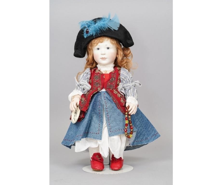 "Chloe as Piratess" art doll by