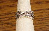 CHOCOLATE AND WHITE DIAMOND RI