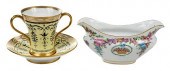 CHOCOLATE CUP AND SAUCER AND S