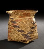 Choctaw Storage Basket,  early