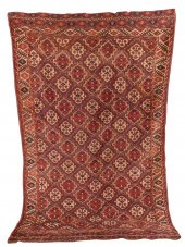 CHODOR MAIN CARPET, TURKESTAN,