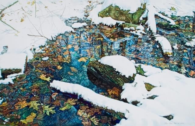 CHOI CHOR-FOO WATERCOLOR WINTER
