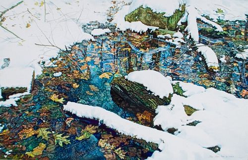 CHOI CHOR-FOO WATERCOLOR WINTER