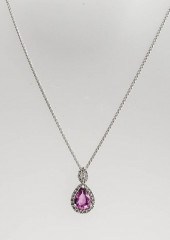 CHOKER LENGTH 14-KARAT WHITE-G