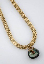 CHOKER LENGTH 18-KARAT YELLOW-