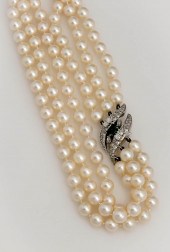 CHOKER LENGTH PLATINUM, EMERAL