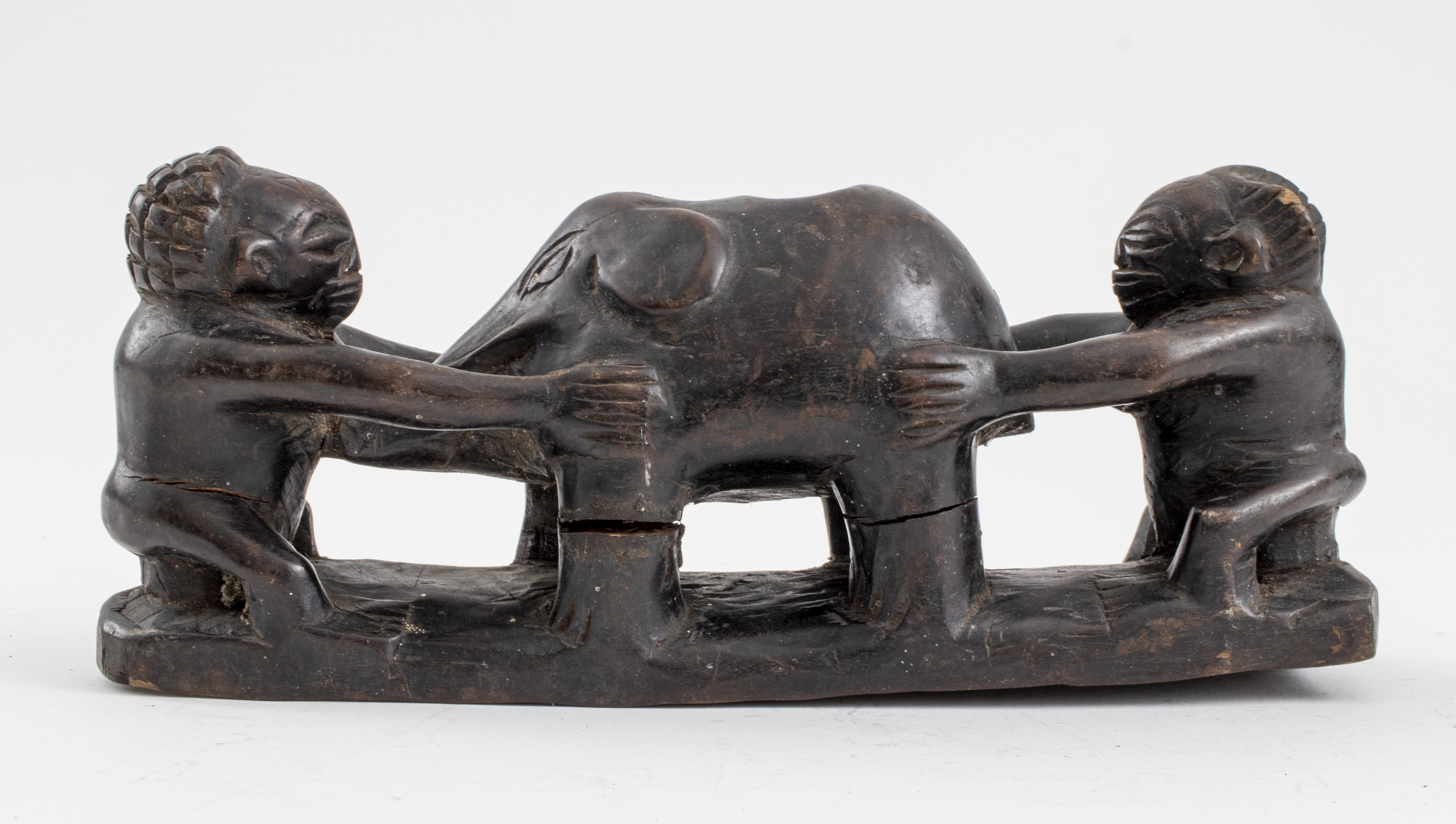 CHOKWE WOODEN CARVING OF COUPLE &