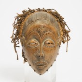 Chokwe/Lwena Mwano Pwo Mask, C