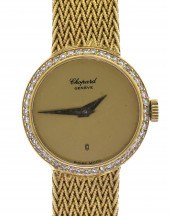 CHOPARD 18K GOLD & DIAMOND  WR