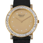 CHOPARD 18K GOLD DIAMOND SWISS