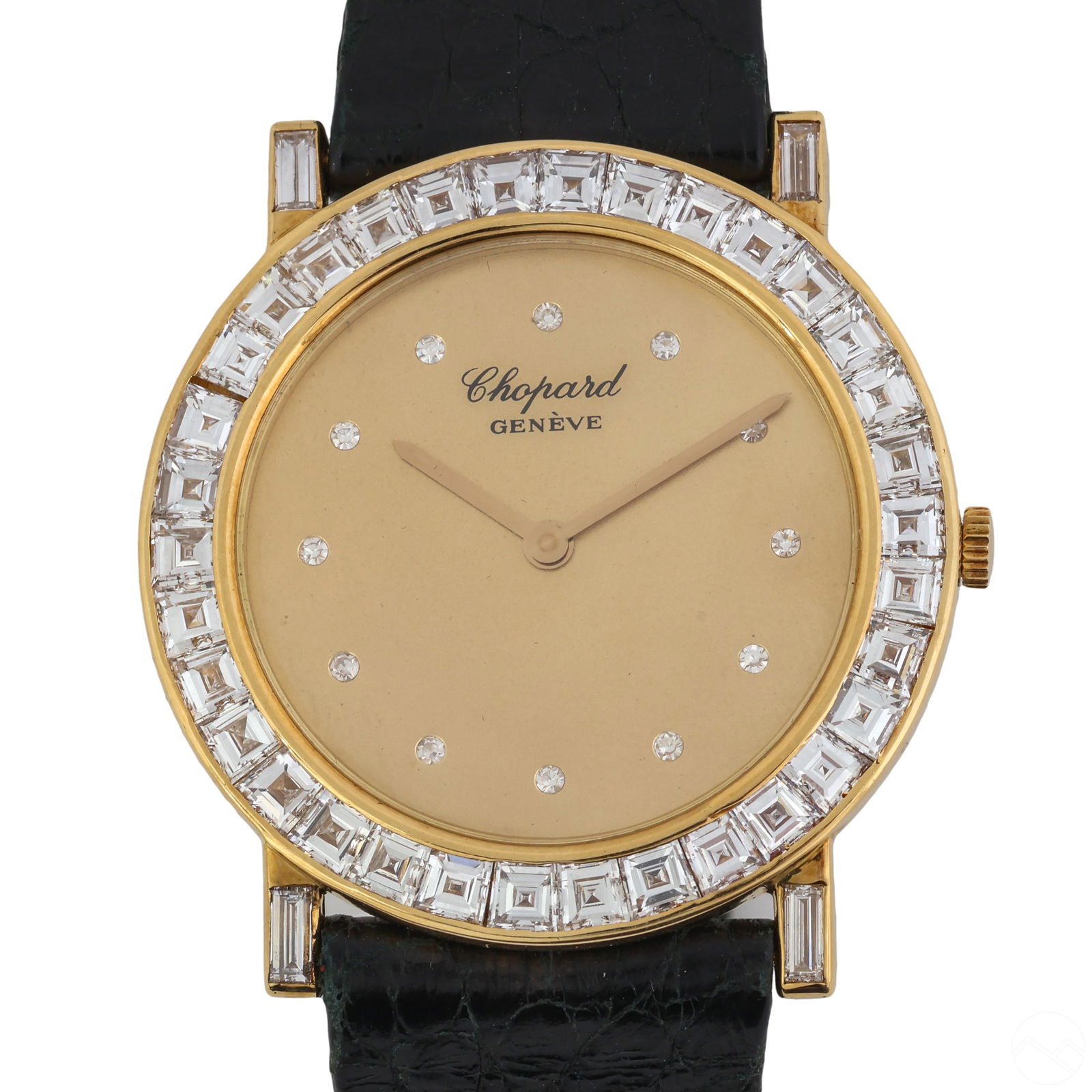 CHOPARD 18K GOLD DIAMOND SWISS