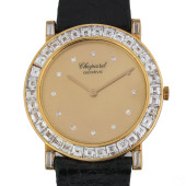 CHOPARD 18K GOLD DIAMOND SWISS
