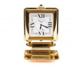 Chopard 18k gold plated square