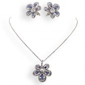 CHOPARD 18K GOLD, SAPPHIRE AND