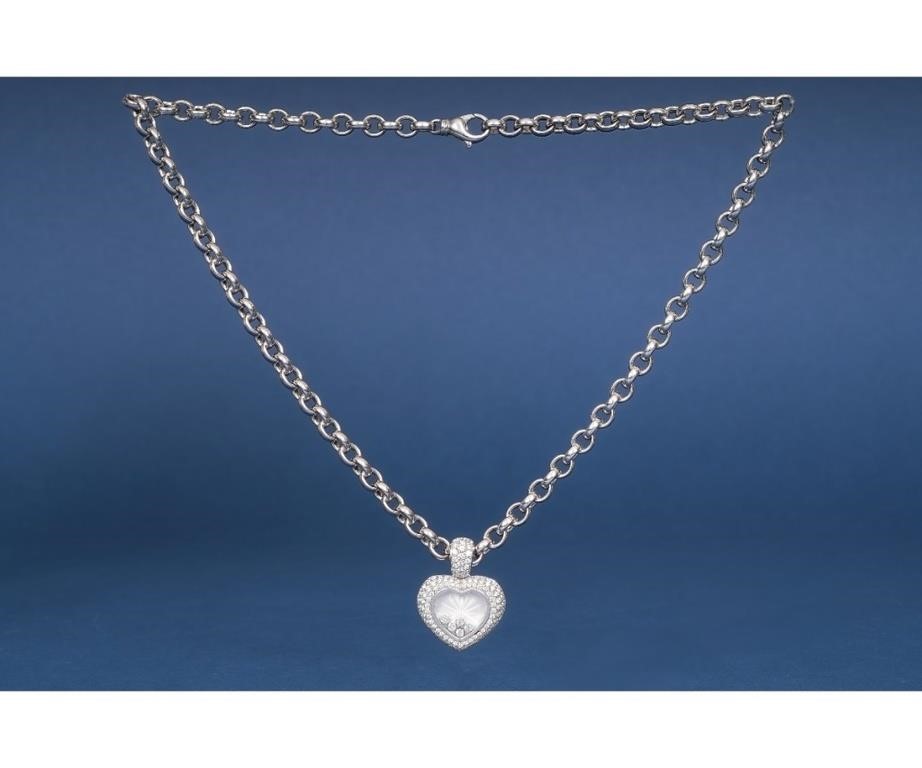 Chopard 18k white gold Happy