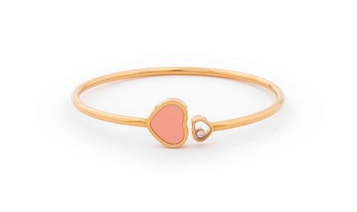 CHOPARD HAPPY HEARTS 18K DIAMOND