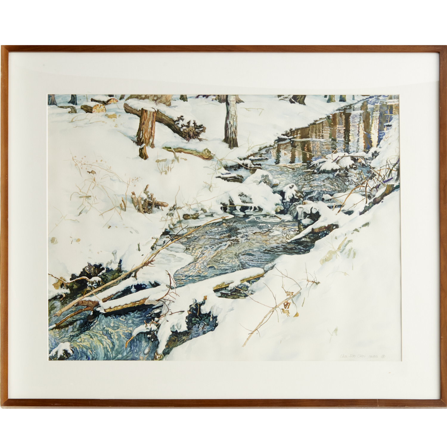 CHOR-FOO CHOI, WATERCOLOR ON