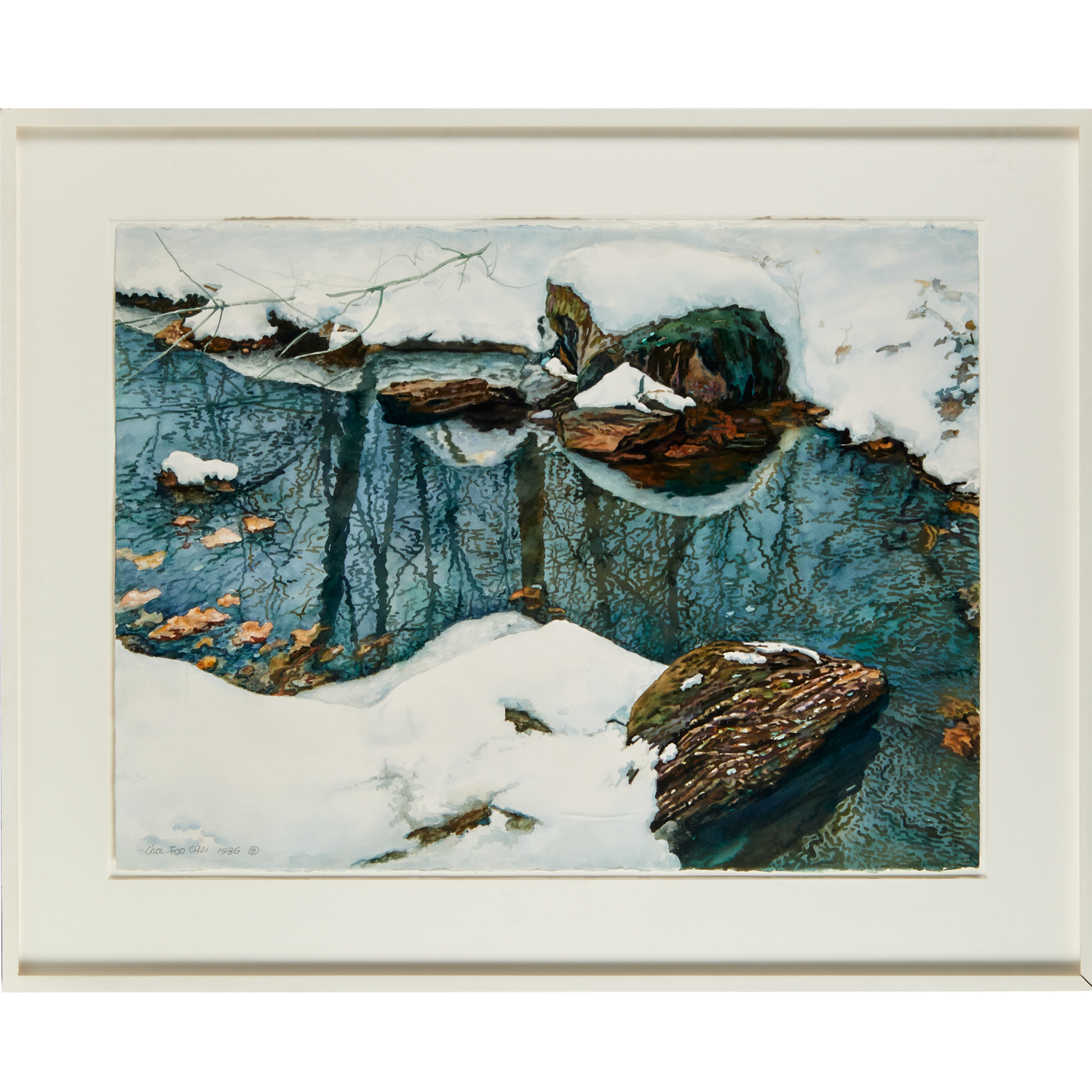 CHOR-FOO CHOI, WATERCOLOR ON