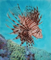 CHRIS CALLE (B. 1961) "LIONFIS