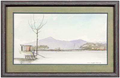Chris Campbell Clause watercolor
