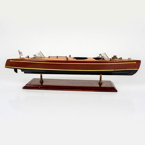 CHRIS-CRAFT STYLE TRIPLE-COCKPIT