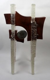 CHRIS HAWTHORNE GLASS SCULPTUR