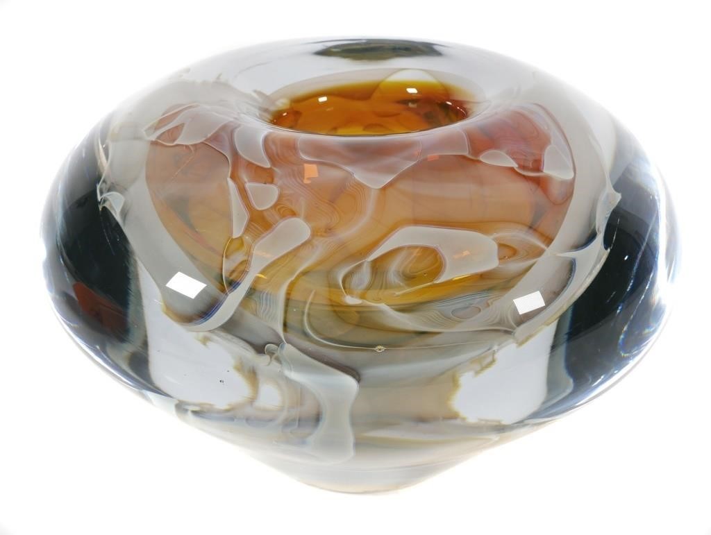 CHRIS HEILMAN, SILVER GLASS BLOWN