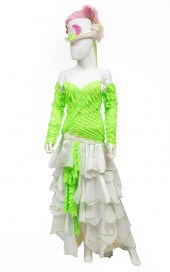 CHRIS OWENS' LIME GREEN AND WH