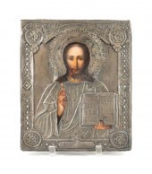 CHRIST PANTOCRATOR ICON WITH S