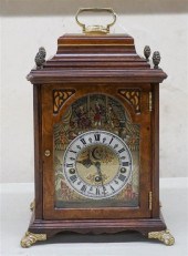 CHRISTIAAN HUYGENS BURL WALNUT