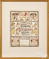 CHRISTIAN ALSDORF FRAKTUR BIRT