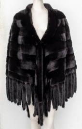 CHRISTIAN DIOR CHEVRON MINK FU