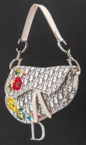 CHRISTIAN DIOR EMBROIDERED TRO