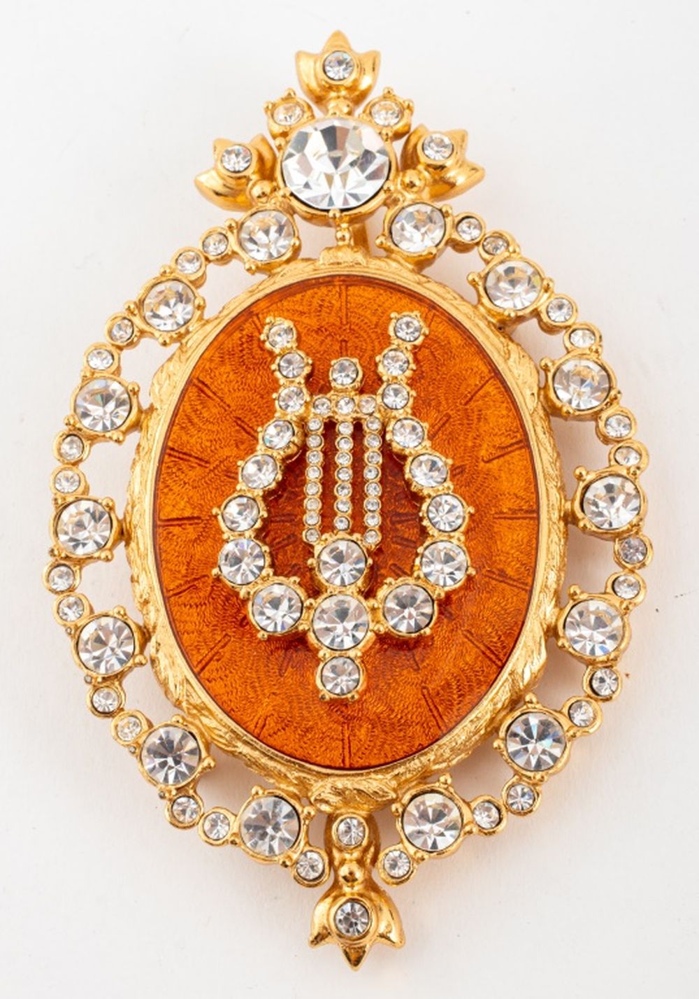 CHRISTIAN DIOR GEM-SET GUILLOCHE