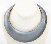 CHRISTIAN DIOR GUNMETAL-TONE C