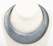 CHRISTIAN DIOR GUNMETAL-TONE C