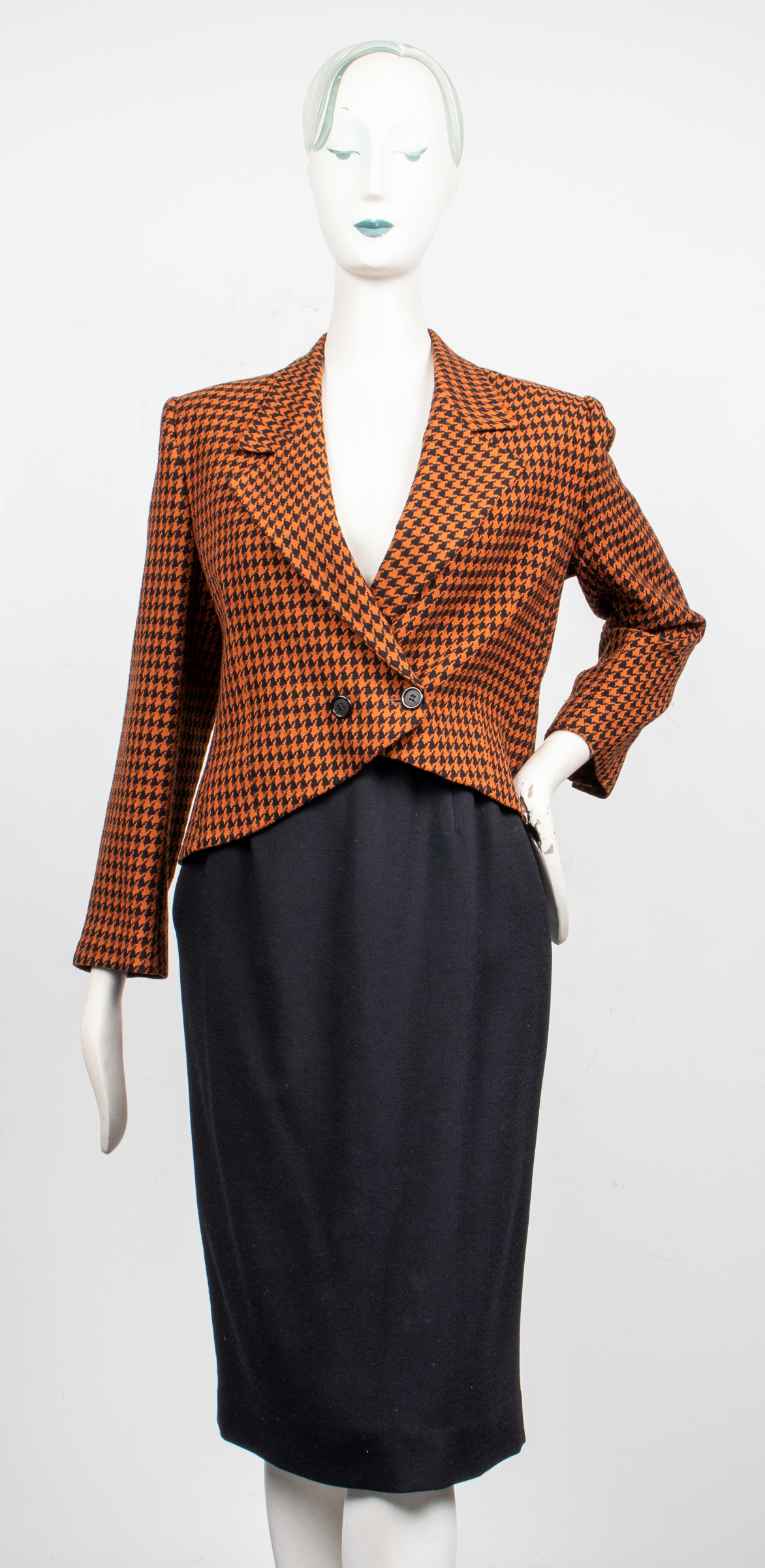 CHRISTIAN DIOR HOUNDSTOOTH AND